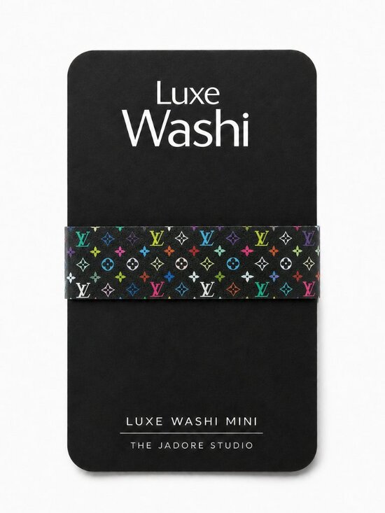 Other - Louis Vuitton X Murakami - Black - Washi Tape - Luxe Washi Mini